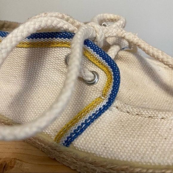 Zara Canvas Chukka Ankle Boots Shoes - Picture 9 of 11